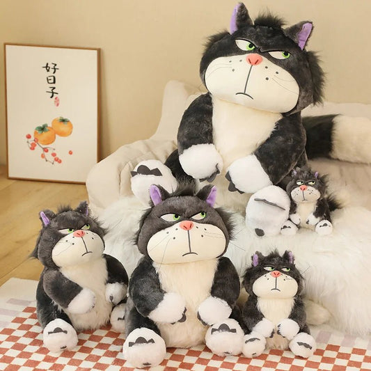 10-65cm Cute Lucifer Cat Plush Dolls Princess Dream Cartoon Lucifer Stuffed Toys Kawaii Anime Cat Plush Toy Xmas Gifts for Kids ShopOnlyDeal
