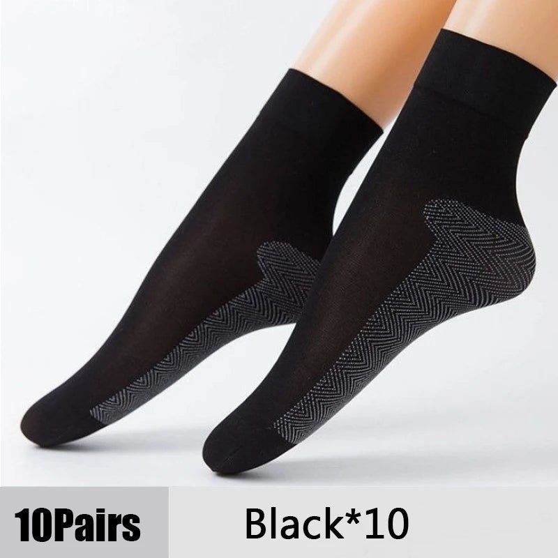 10 Pairs Women's Soft Socks | Summer Ultrathin Breathable Casual Socks | Lightweight Transparent Boat Socks for Women ShopOnlyDeal