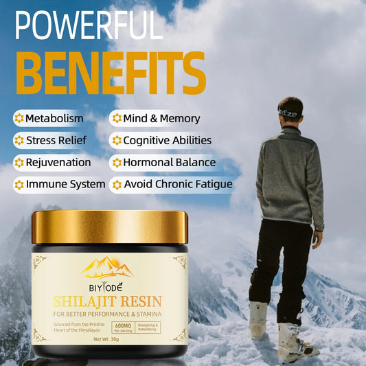 100% Authentic Shilajit Resin 30g For Better Performance & Stamina From Himalayas Natural Premium Softresin Body Care ShopOnlyDeal