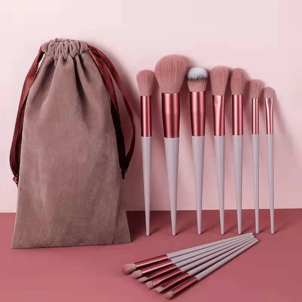 13Pcs Makeup Brush Set Make Up Concealer Brush Blush Powder Brush Eye Shadow Highlighter Foundation Brush Cosmetic Beauty Tools ShopOnlyDeal