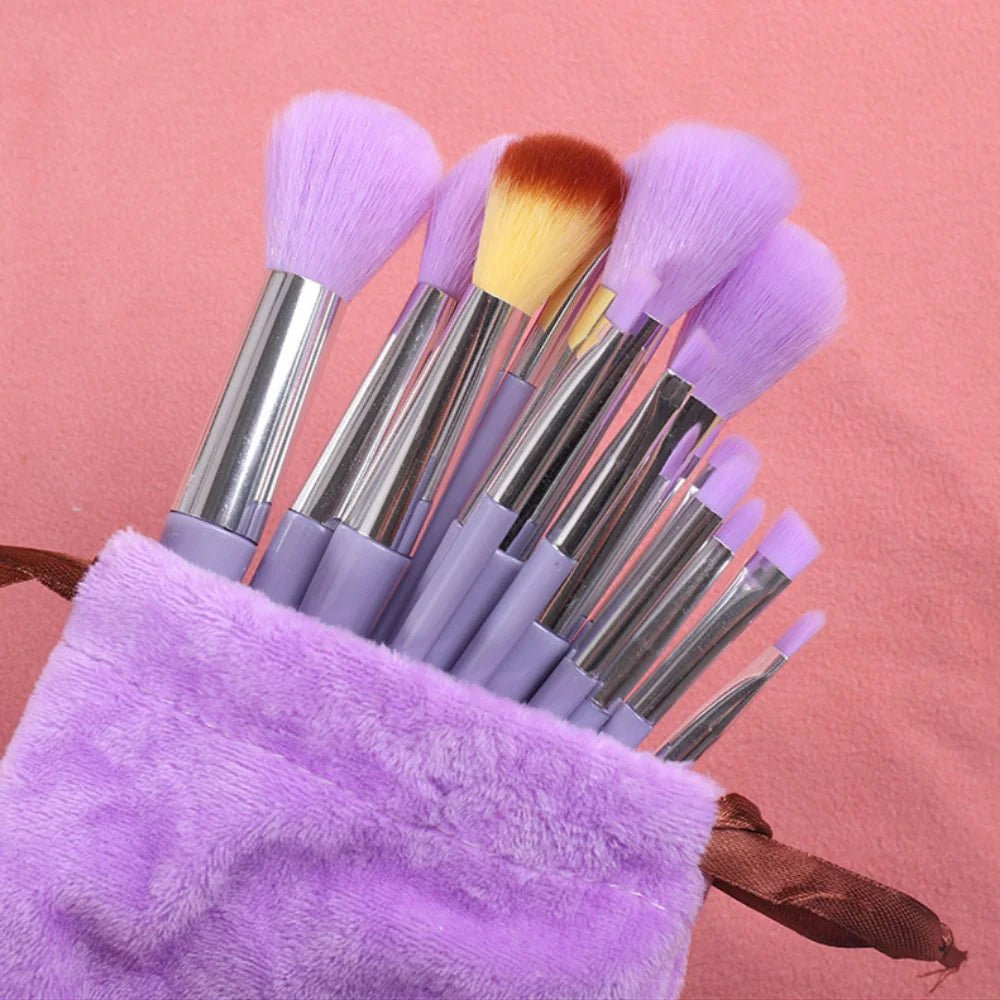 13Pcs Makeup Brush Set Make Up Concealer Brush Blush Powder Brush Eye Shadow Highlighter Foundation Brush Cosmetic Beauty Tools ShopOnlyDeal