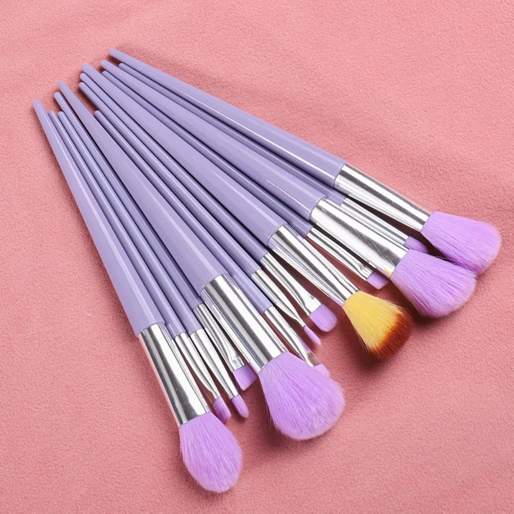 13Pcs Makeup Brush Set Make Up Concealer Brush Blush Powder Brush Eye Shadow Highlighter Foundation Brush Cosmetic Beauty Tools ShopOnlyDeal