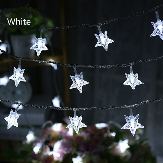 1.5M 10 led Garland AA Battery LED Rose Christmas Lights Holiday String Lights New Year Wedding Decoration Flower Bulbs LED Lamp ShopOnlyDeal