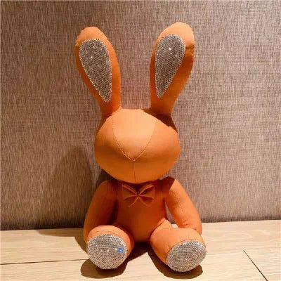 16 Styles Cute Diamond Inlaid Plush Dolls: Rabbit & Ragdoll Stuffed Toys - Perfect Light Luxury Gift for Kids, Girlfriends, and Weddings ShopOnlyDeal