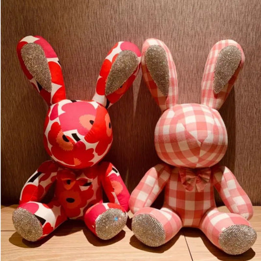 16 Styles Cute Diamond Inlaid Plush Dolls: Rabbit & Ragdoll Stuffed Toys - Perfect Light Luxury Gift for Kids, Girlfriends, and Weddings ShopOnlyDeal