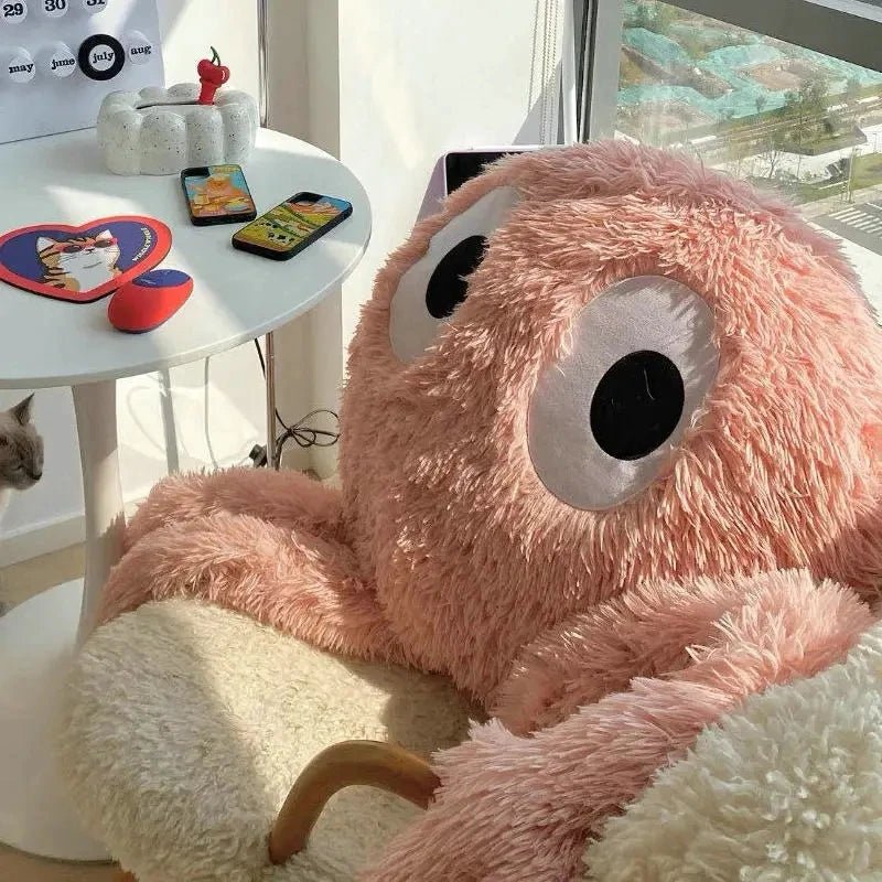 175CM Giant Swag Ferry Plush Green Pink Octopus Alien Monster Toy - Stuffed Long Arms & Legs Throw Boyfriend Pillow for Room Decor ShopOnlyDeal