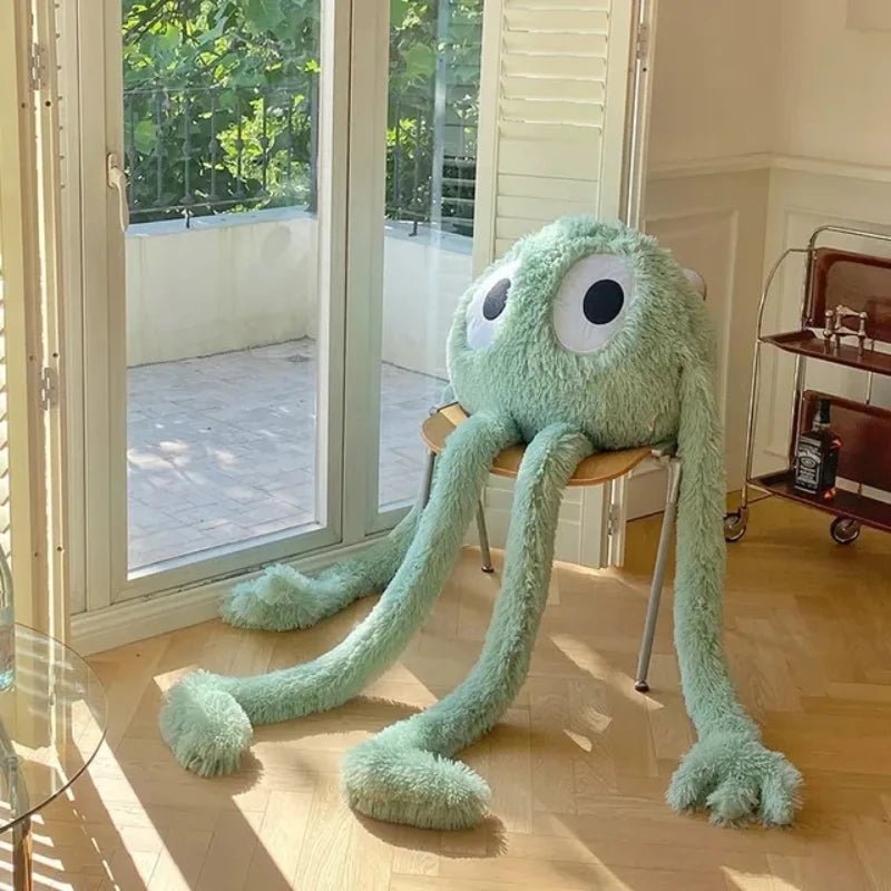 175CM Giant Swag Ferry Plush Green Pink Octopus Alien Monster Toy - Stuffed Long Arms & Legs Throw Boyfriend Pillow for Room Decor ShopOnlyDeal