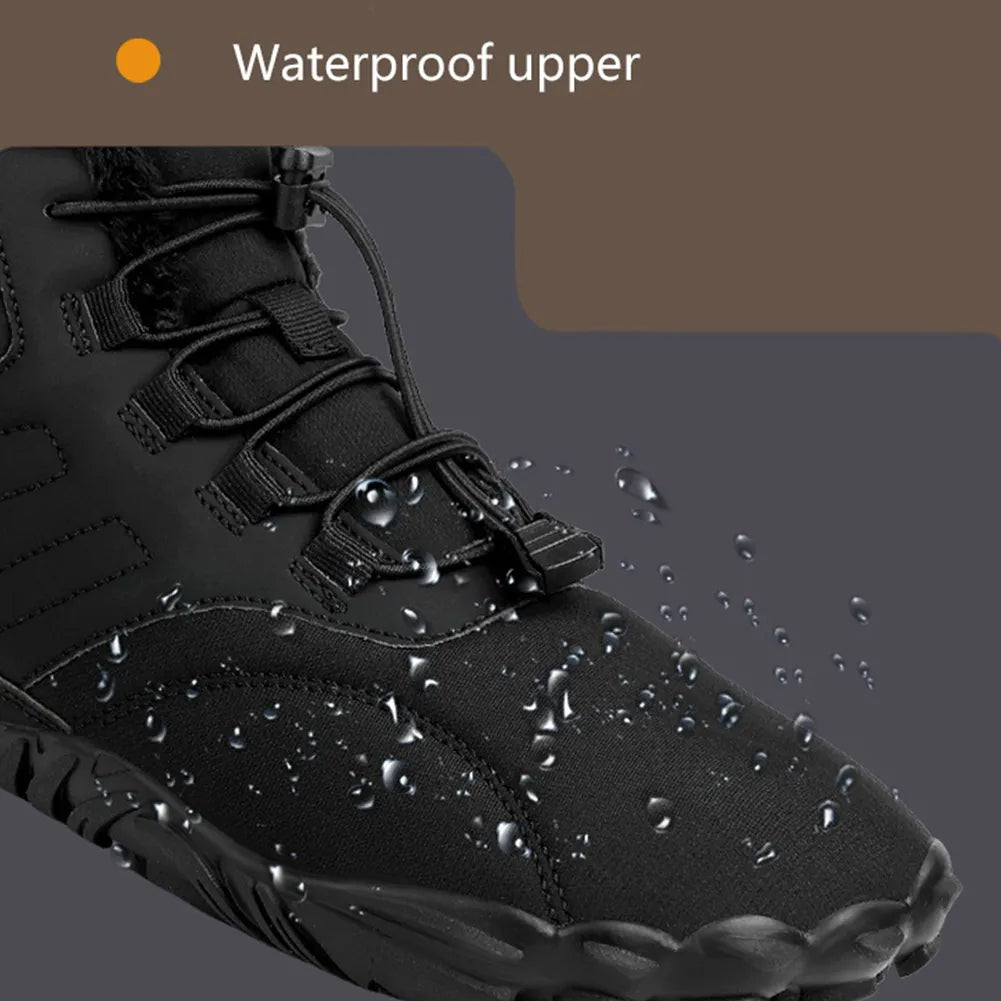 Winter Boots Men's No Tie Thermal Winter Shoes Boots, Casual Walking Shoes Snow Boots - Temu ShopOnlyDeal