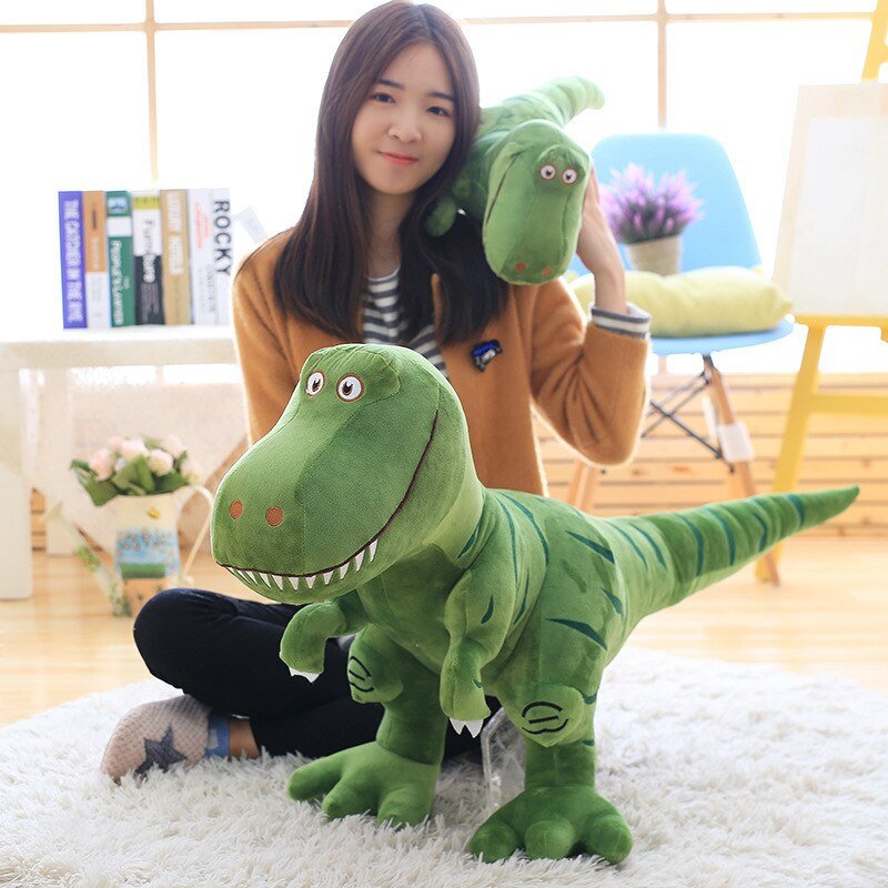 1pc 40-55cm Cartoon Tyrannosaurus Dinosaur Plush Toy | Cute Stuffed Doll for Kids | Birthday Gift ShopOnlyDeal