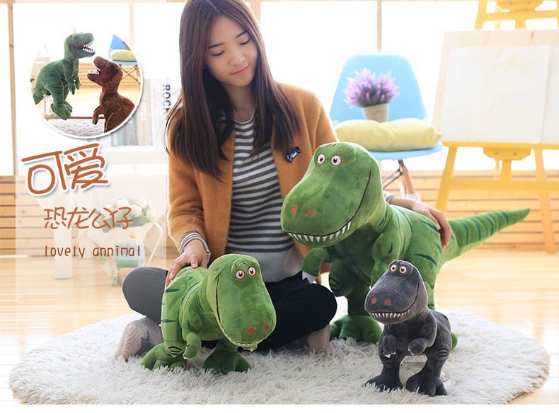 1pc 40-55cm Cartoon Tyrannosaurus Dinosaur Plush Toy | Cute Stuffed Doll for Kids | Birthday Gift ShopOnlyDeal