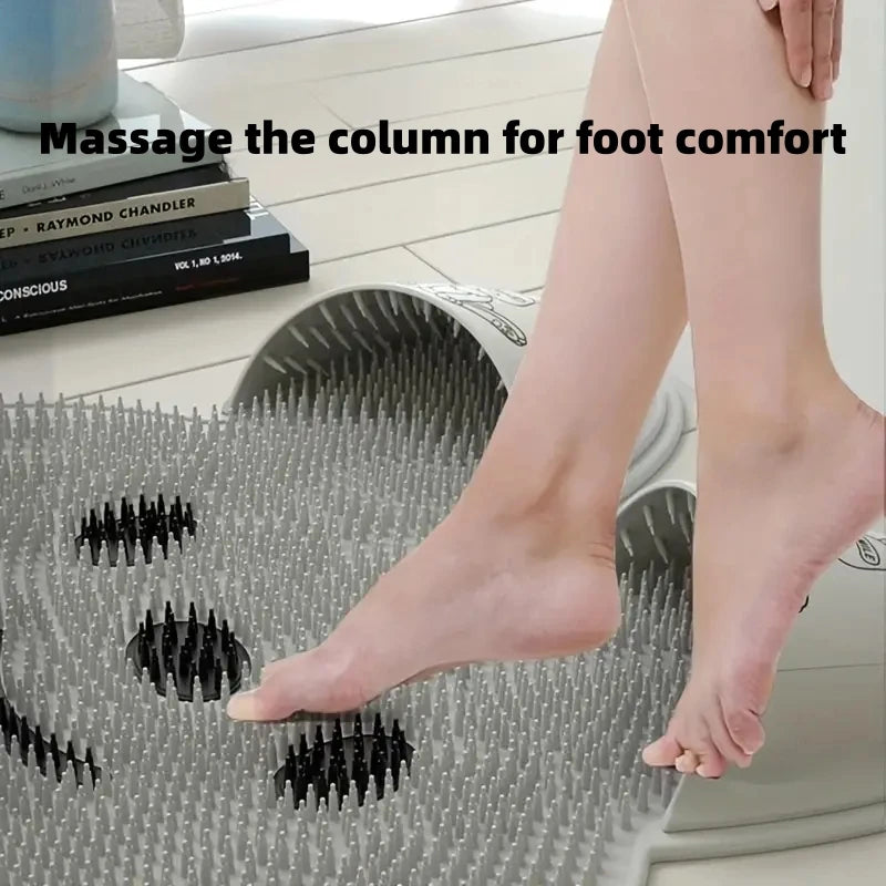 Rabbit Silicone Massage Foot Mat, Bathroom Non-slip Mat, Bath Rubbing Foot Artifact, Washing Feet To Remove Dead Skin, Showe ShopOnlyDeal