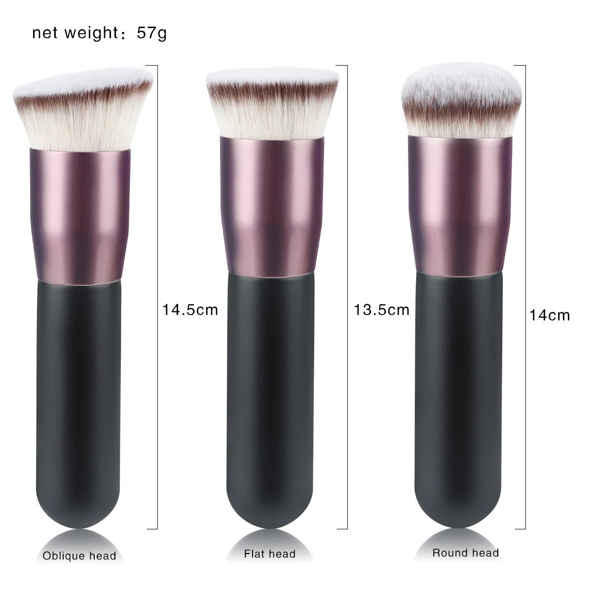 1Pcs Professional Flat Makeup Brushes Powder Liquid Foundation Blush Brush Concealer Contour Facial Make up Brushes Tool ShopOnlyDeal