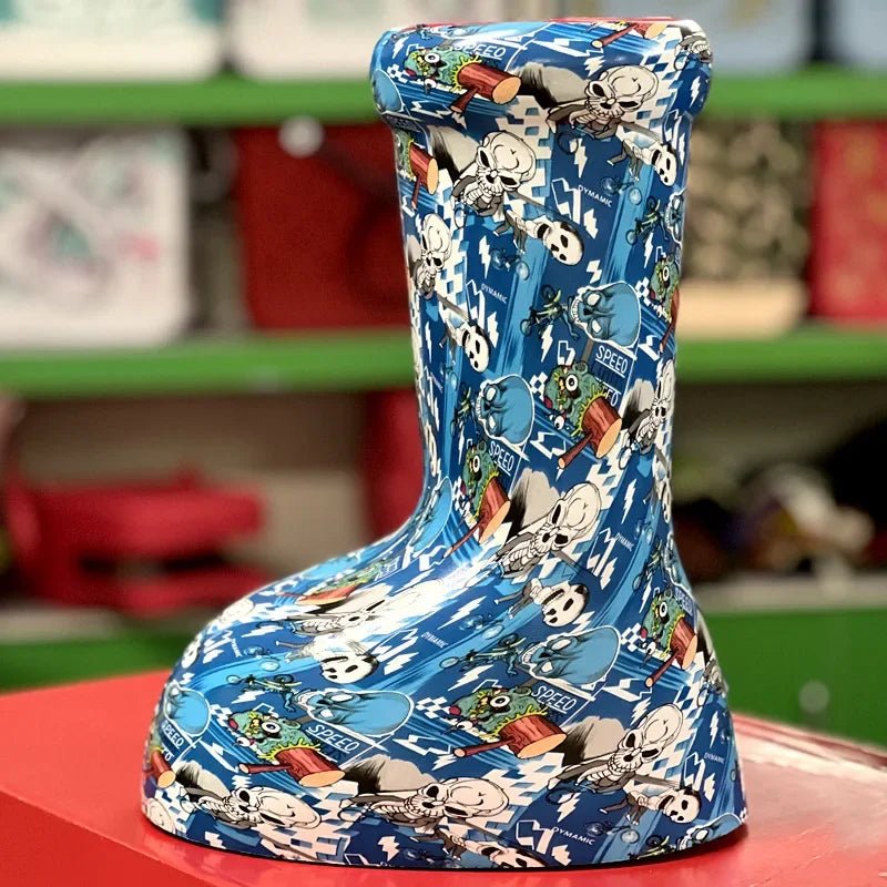 2023 New Big Red Boots Astroboy - Women and Men's Sarah Snyder Rain Boots - Thick Bottom, Big Round Toe Flat Slip-on Cartoon Boots - Unique Gifts ShopOnlyDeal