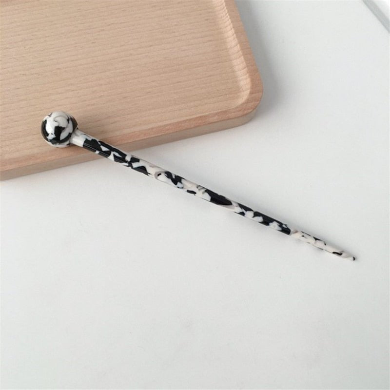 2023 New Chinese Style Hair Sticks Acetate Resin Chopstick Women Hairpins Hair Clip Pins Wedding Hair Accessories Jewelry ShopOnlyDeal