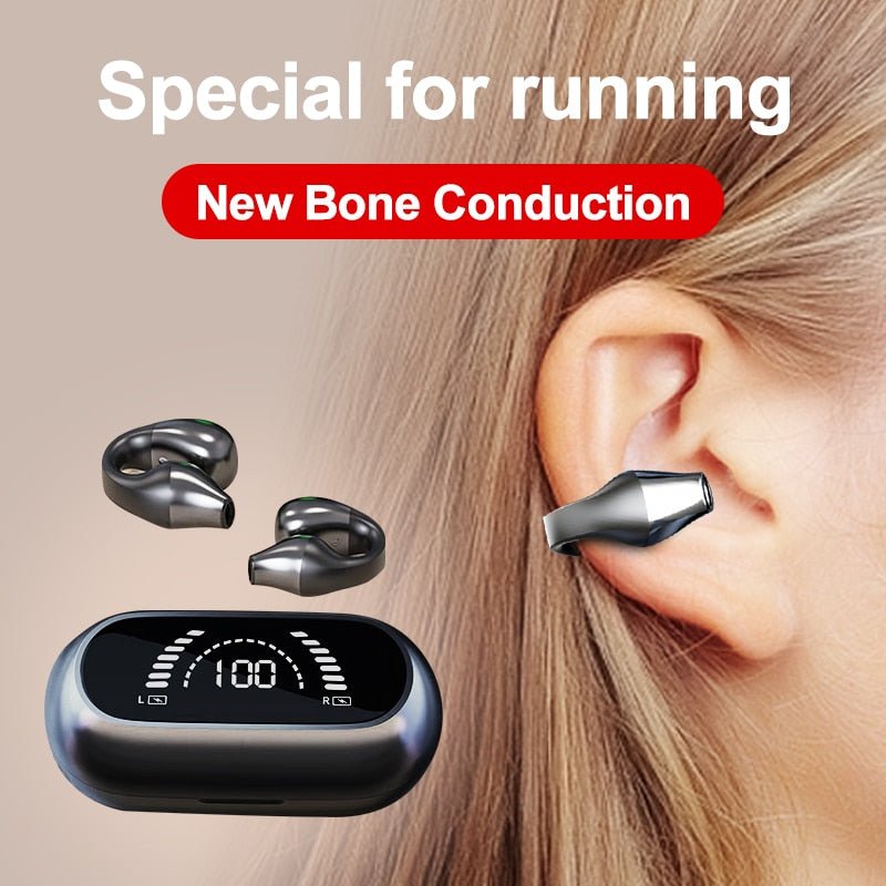 2023 Sound Unleashed: Original Bone Conduction Bluetooth Earphones for Ultimate Sports Experience! ShopOnlyDeal