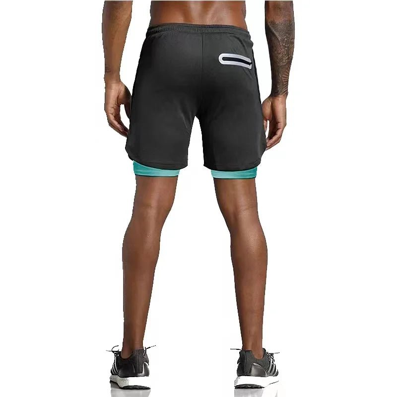 2024 Double-Deck 2-in-1 Men's Running Shorts | Summer Sportswear for Training & Workout ShopOnlyDeal