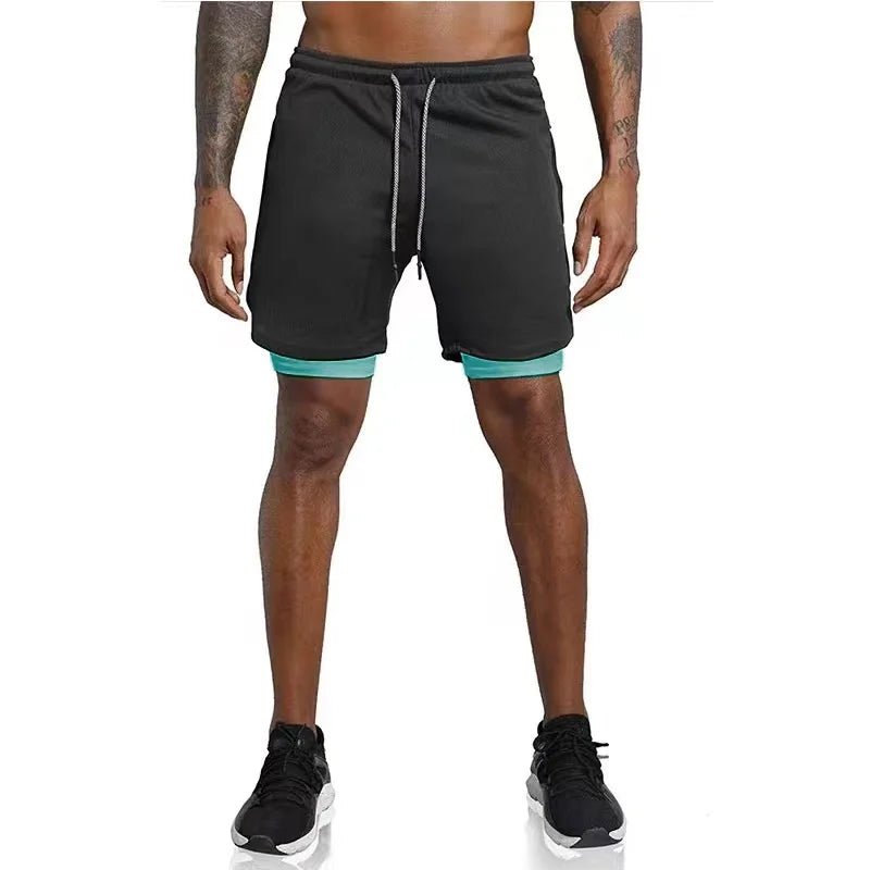 2024 Double-Deck 2-in-1 Men's Running Shorts | Summer Sportswear for Training & Workout ShopOnlyDeal