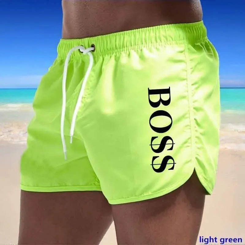 2024 Men's Summer Swimsuits | Beach Board Shorts with Mesh Lining | Male Swimwear & Swimming Trunks | Athletic Bathing Suit ShopOnlyDeal