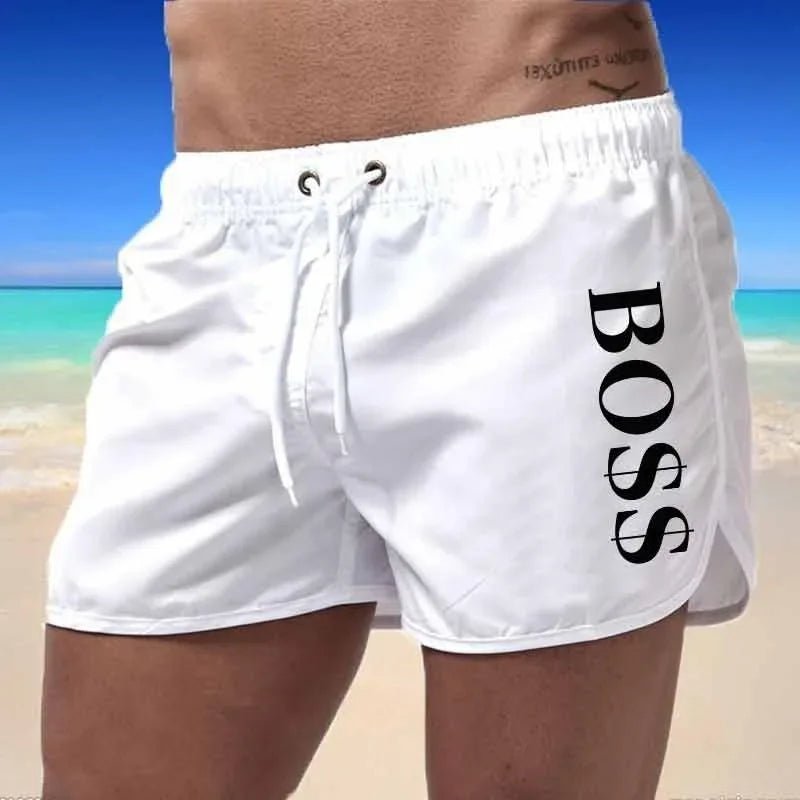 2024 Men's Summer Swimsuits | Beach Board Shorts with Mesh Lining | Male Swimwear & Swimming Trunks | Athletic Bathing Suit ShopOnlyDeal