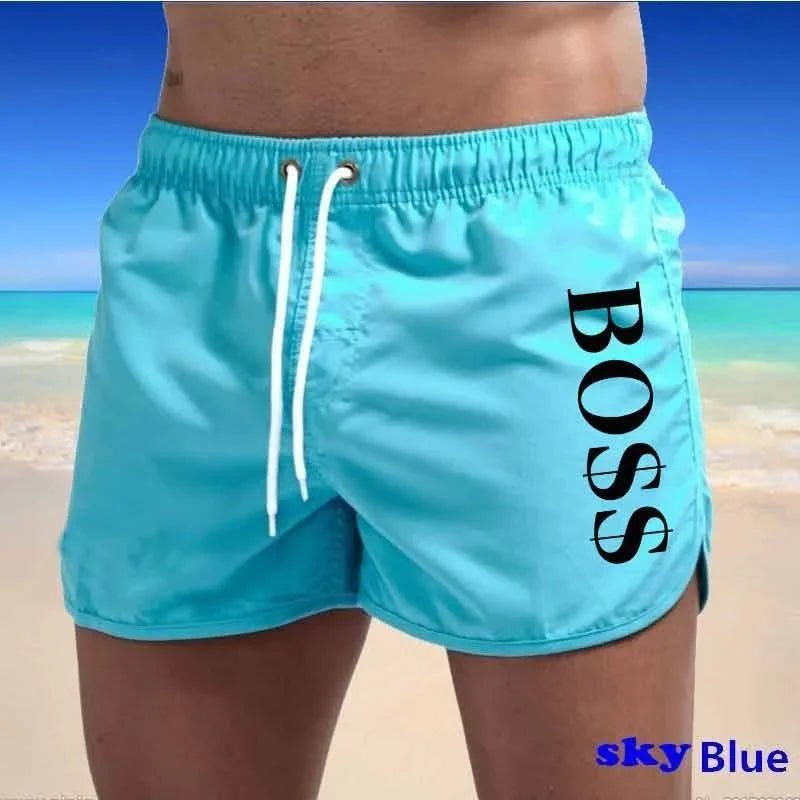 2024 Men's Summer Swimsuits | Beach Board Shorts with Mesh Lining | Male Swimwear & Swimming Trunks | Athletic Bathing Suit ShopOnlyDeal