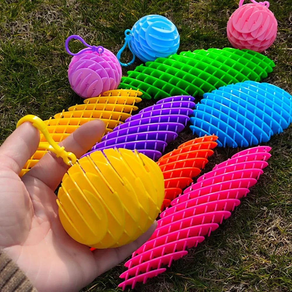 2024 Morphing Worm Fidget Toy | Six Sided Pressing | Stress Relief Squishy Worms | Fun Unpacking Experience ShopOnlyDeal