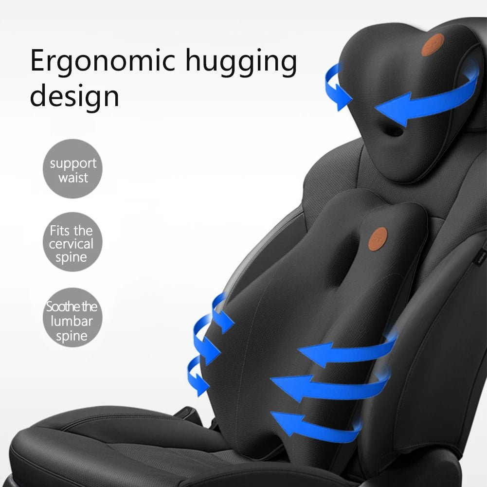 2024 New Car Massage Neck Support Pillow: Human-Like Massage for Office, Travel, and Home Comfort ShopOnlyDeal