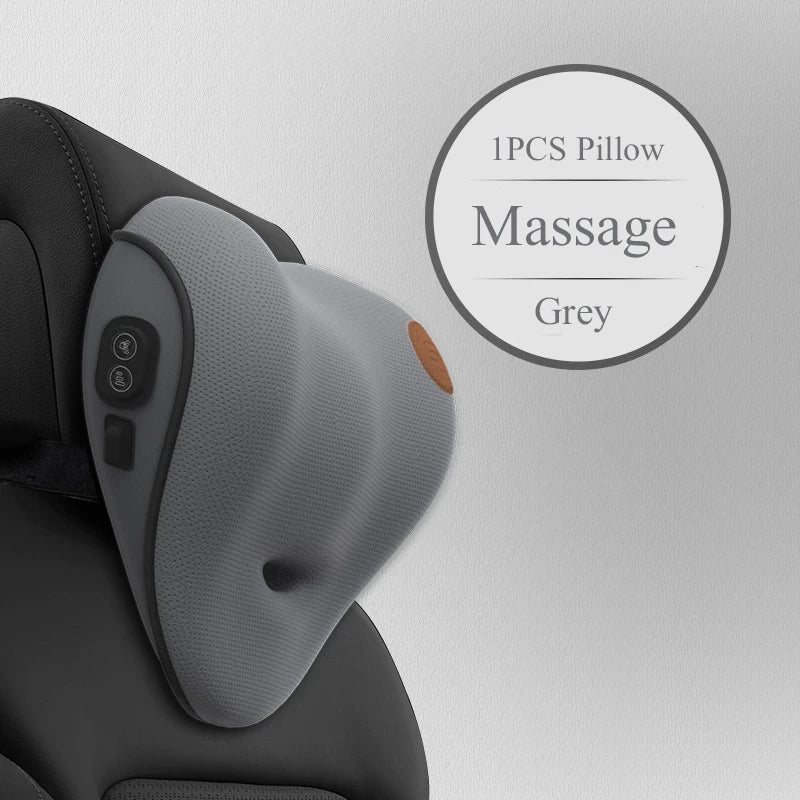 2024 New Car Massage Neck Support Pillow: Human-Like Massage for Office, Travel, and Home Comfort ShopOnlyDeal