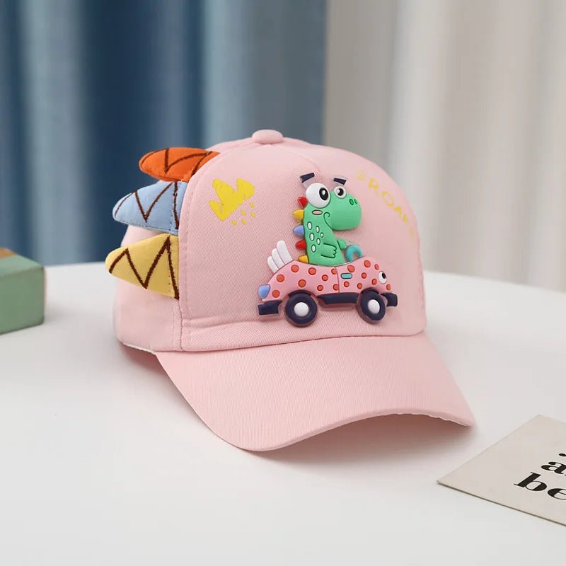 2024 New Cartoon Dinosaur Kids Peaked Cap | Toddler Baby Sun Hat | Adjustable Gorras Bonnet | Outdoor Children's Baseball Hat ShopOnlyDeal