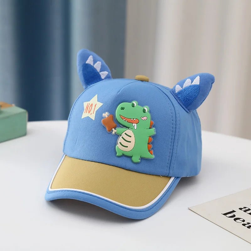 2024 New Cartoon Dinosaur Kids Peaked Cap | Toddler Baby Sun Hat | Adjustable Gorras Bonnet | Outdoor Children's Baseball Hat ShopOnlyDeal