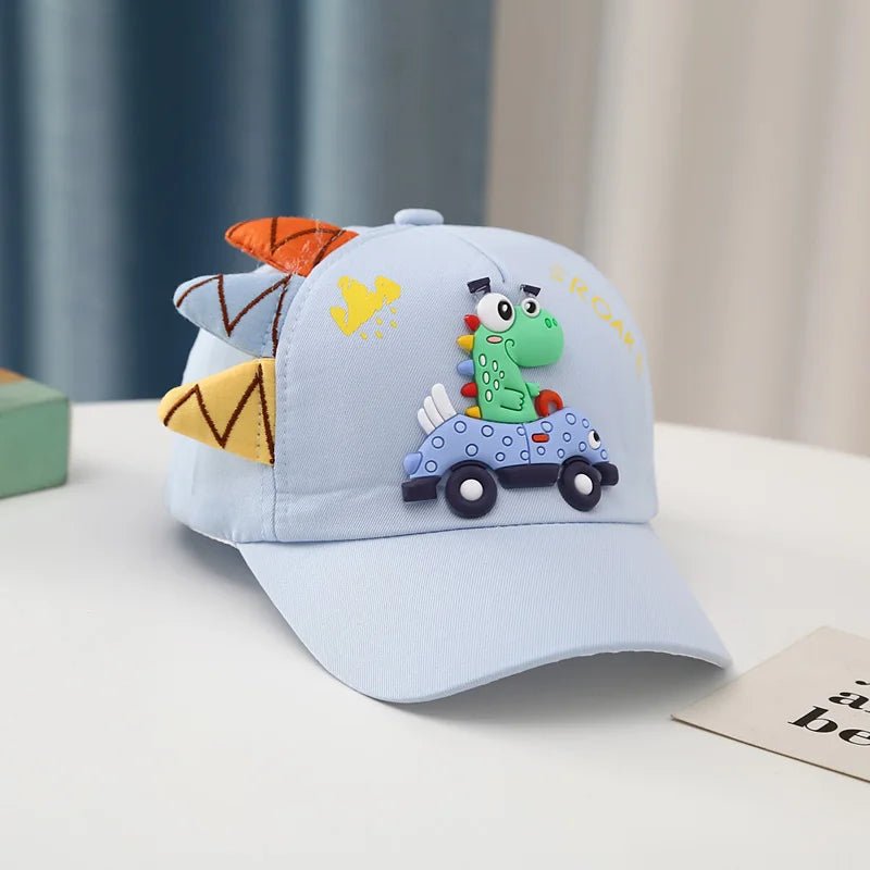 2024 New Cartoon Dinosaur Kids Peaked Cap | Toddler Baby Sun Hat | Adjustable Gorras Bonnet | Outdoor Children's Baseball Hat ShopOnlyDeal