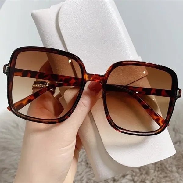 2024 New Gradient Sunglasses for Women - Big Box Fashion Retro Square Shades ShopOnlyDeal