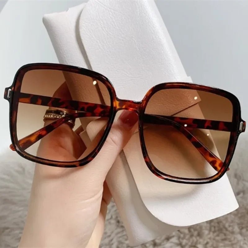 2024 New Gradient Sunglasses for Women - Big Box Fashion Retro Square Shades ShopOnlyDeal