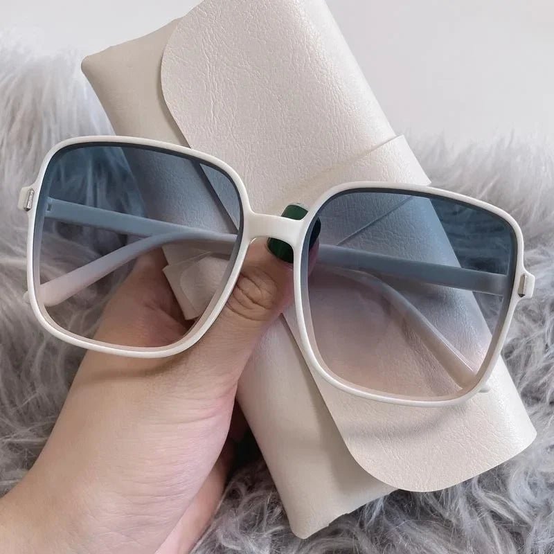 2024 New Gradient Sunglasses for Women - Big Box Fashion Retro Square Shades ShopOnlyDeal