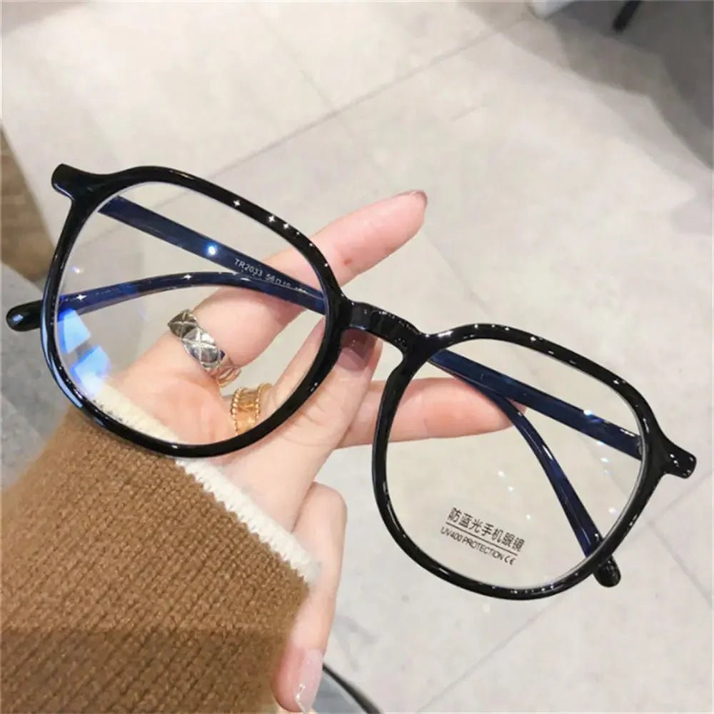 2024 New Oversized Frame Sunglasses: Fashionable Anti-Blue Light Transparent Glasses for Women and Men - UV400 Eyewear ShopOnlyDeal