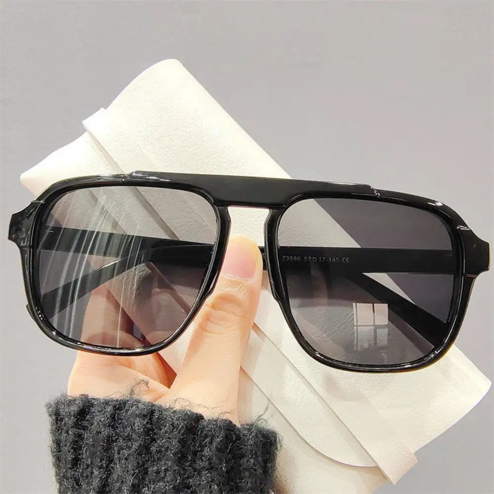 2024 New Oversized Frame Sunglasses: Fashionable Anti-Blue Light Transparent Glasses for Women and Men - UV400 Eyewear ShopOnlyDeal