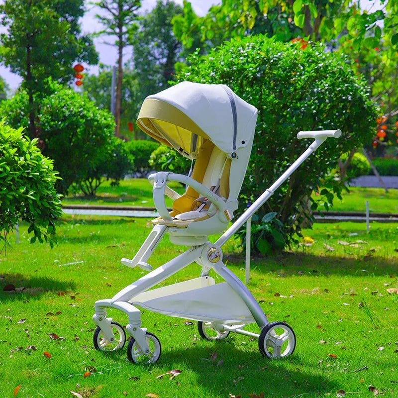 2024 New Portable Baby Stroller | Sit and Recline Carriage | Foldable High Landscape Two-Way Infant Trolley ShopOnlyDeal