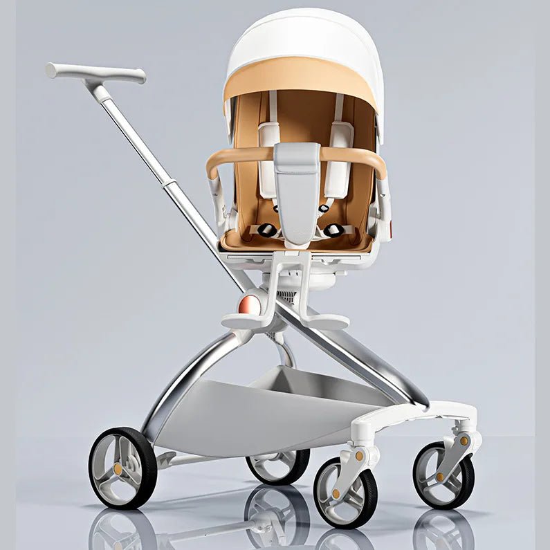 2024 New Portable Baby Stroller | Sit and Recline Carriage | Foldable High Landscape Two-Way Infant Trolley ShopOnlyDeal