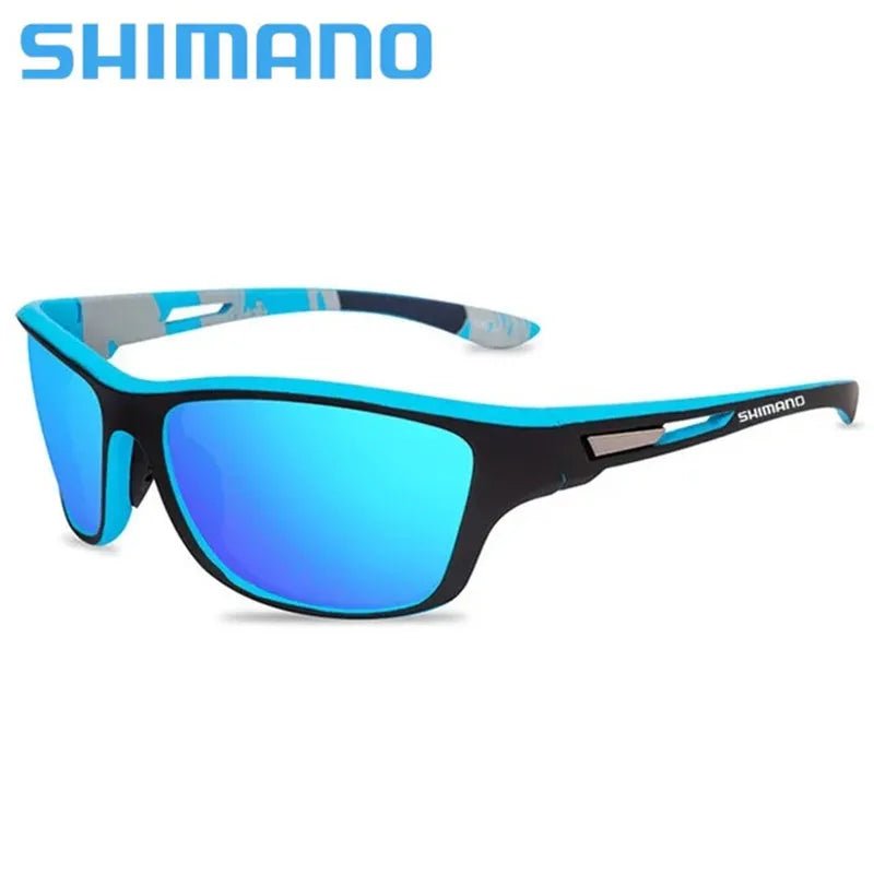 2024 SHIMANO NEW Polarized Sunglasses: Essential Driving Shades for Men - Ideal for Camping, Hiking, Fishing - Classic UV400 Sun Glasses Eyewear ShopOnlyDeal