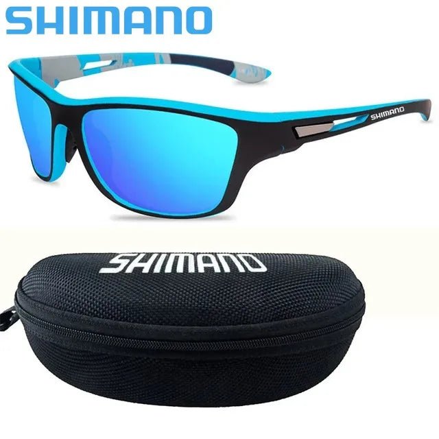 2024 SHIMANO NEW Polarized Sunglasses: Essential Driving Shades for Men - Ideal for Camping, Hiking, Fishing - Classic UV400 Sun Glasses Eyewear ShopOnlyDeal