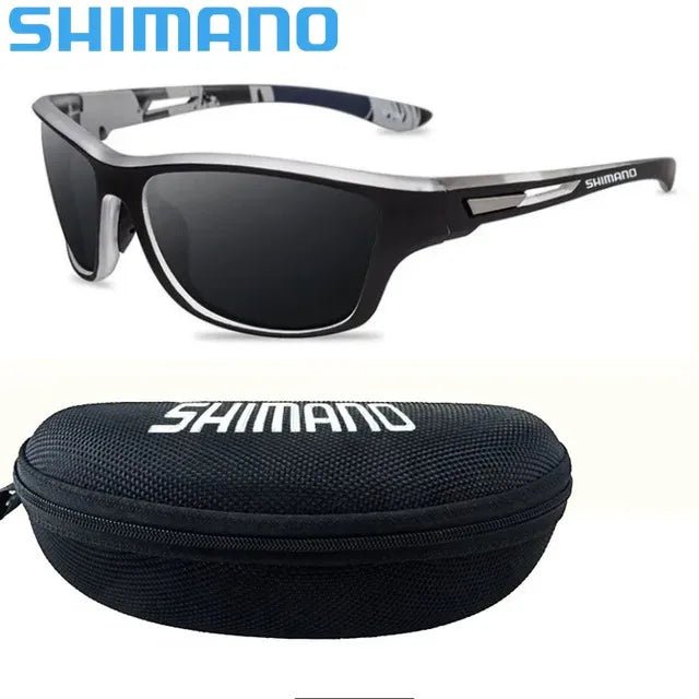 2024 SHIMANO NEW Polarized Sunglasses: Essential Driving Shades for Men - Ideal for Camping, Hiking, Fishing - Classic UV400 Sun Glasses Eyewear ShopOnlyDeal