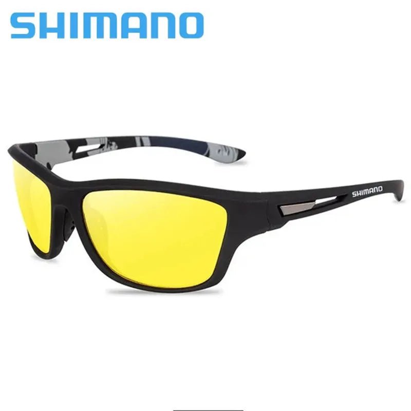 2024 SHIMANO NEW Polarized Sunglasses: Essential Driving Shades for Men - Ideal for Camping, Hiking, Fishing - Classic UV400 Sun Glasses Eyewear ShopOnlyDeal