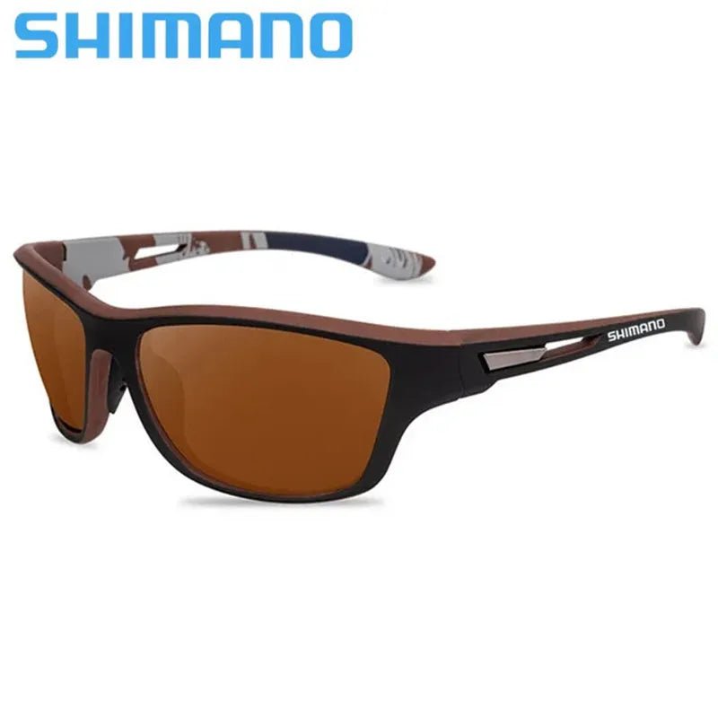 2024 SHIMANO NEW Polarized Sunglasses: Essential Driving Shades for Men - Ideal for Camping, Hiking, Fishing - Classic UV400 Sun Glasses Eyewear ShopOnlyDeal