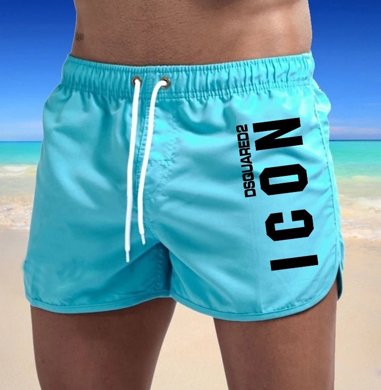 2024 Summer Men's Sports Swimwear | Sexy Swimming Trunks & Beach Board Shorts | Surf & Swim Male Clothing Pants ShopOnlyDeal