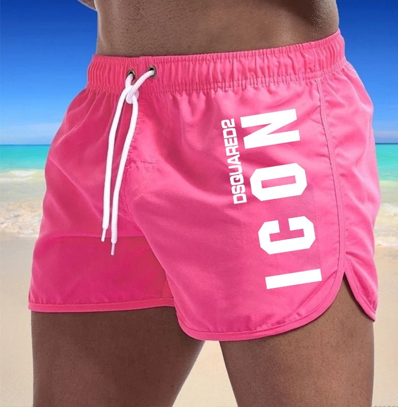 2024 Summer Men's Sports Swimwear | Sexy Swimming Trunks & Beach Board Shorts | Surf & Swim Male Clothing Pants ShopOnlyDeal