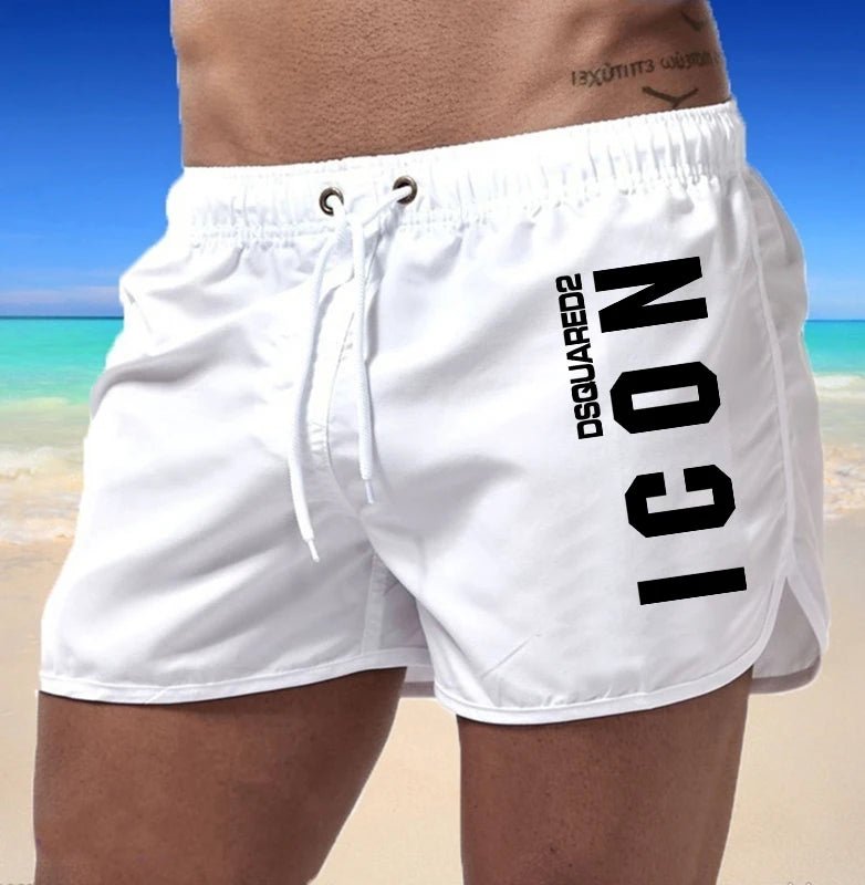 2024 Summer Men's Sports Swimwear | Sexy Swimming Trunks & Beach Board Shorts | Surf & Swim Male Clothing Pants ShopOnlyDeal