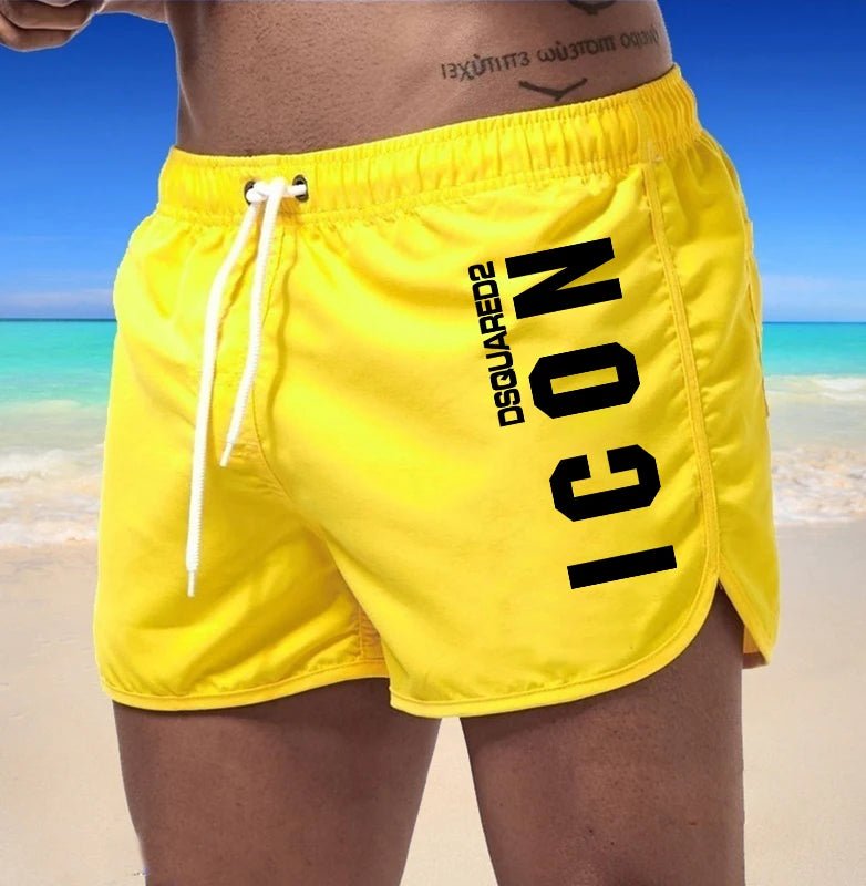 2024 Summer Men's Sports Swimwear | Sexy Swimming Trunks & Beach Board Shorts | Surf & Swim Male Clothing Pants ShopOnlyDeal