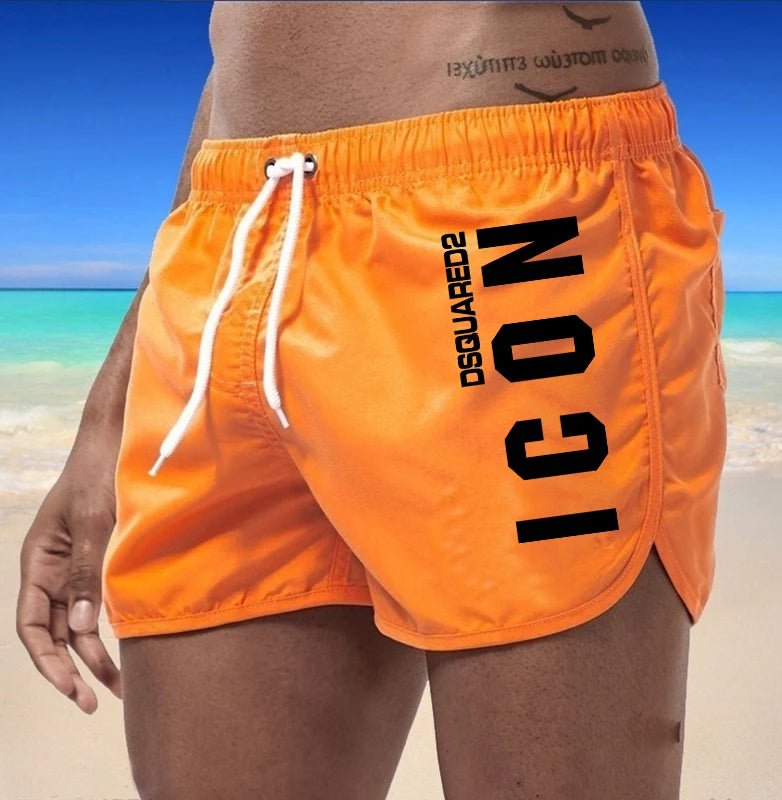 2024 Summer Men's Sports Swimwear | Sexy Swimming Trunks & Beach Board Shorts | Surf & Swim Male Clothing Pants ShopOnlyDeal