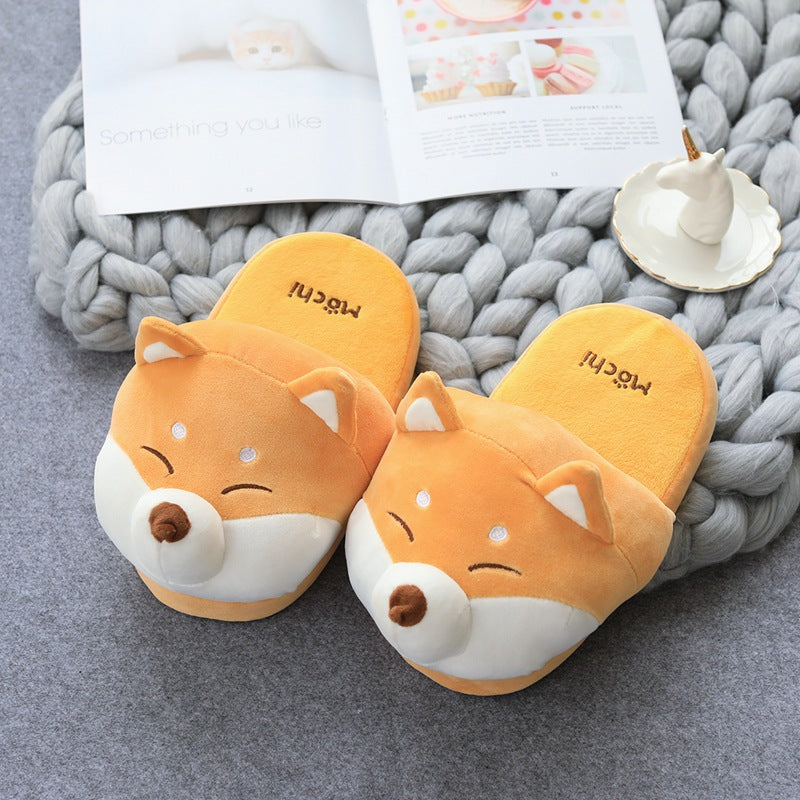 Warm fluffy slippers at home ShopOnlyDeal