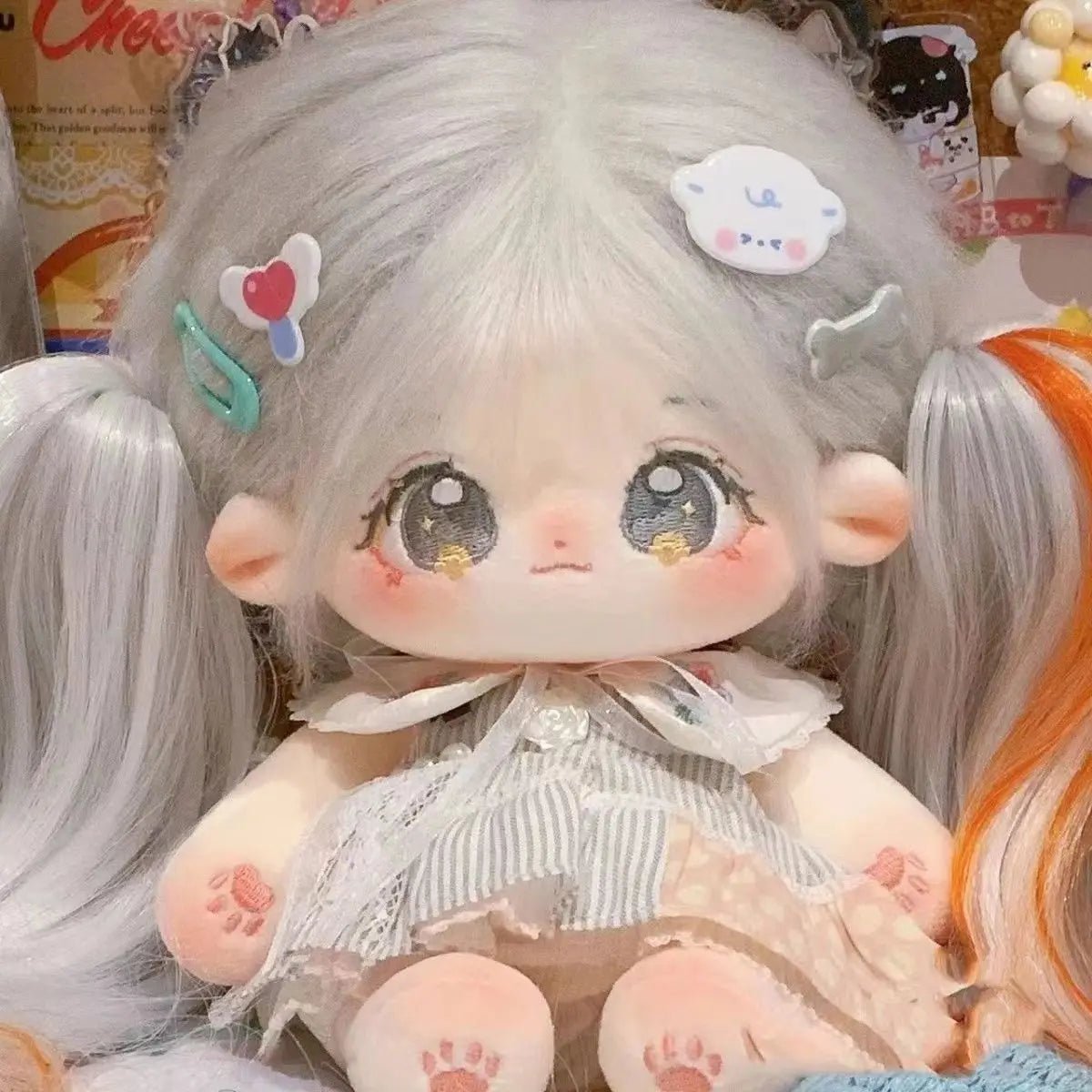 20cm Genuine Kawaii Idol Doll Plush | Princess Dolls Stuffed Figure Toys | Cotton Baby Plushies | Toys Fans Collection Gifts ShopOnlyDeal