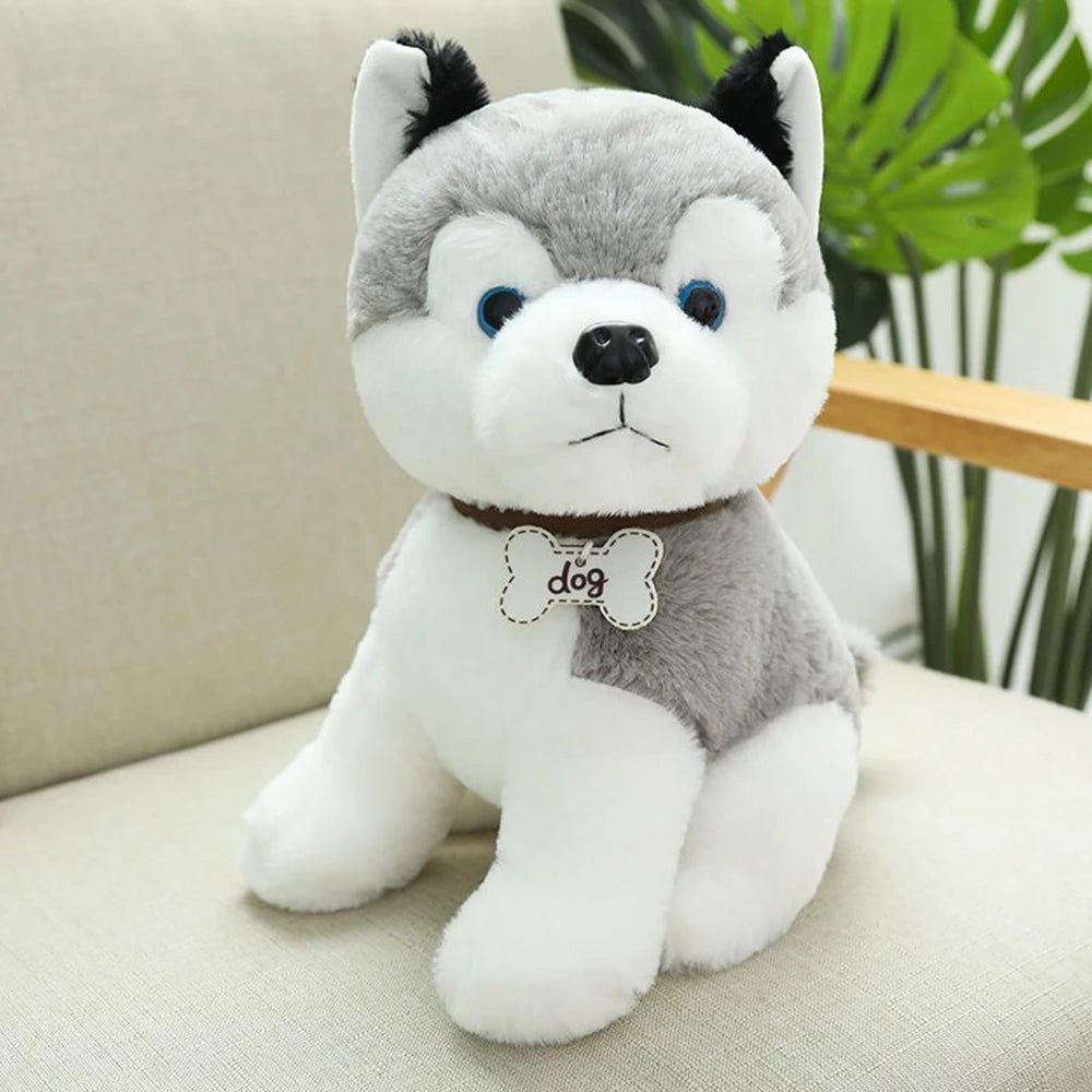 22cm Cute Simulation of Many Dog Plush Toys: Delicate Small Soft Kawaii Two Ha Dolls for Children and Girlfriends, Ideal Birthday Gifts ShopOnlyDeal